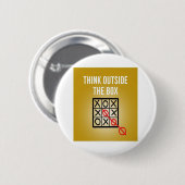 考え箱の外 缶バッジ (正面&裏面)