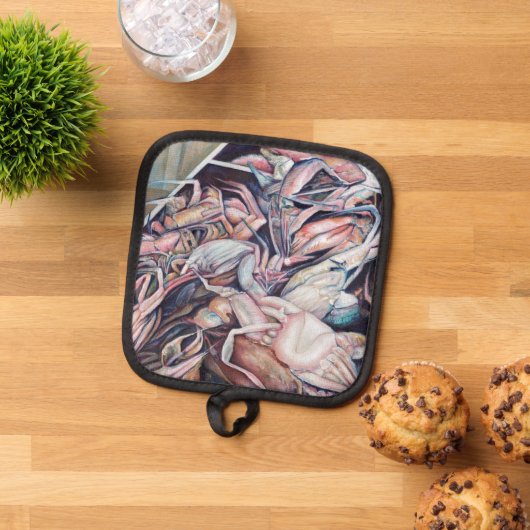 考え箱の外 鍋敷き (トップダウン)