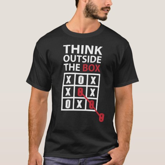 考え箱の外 Tシャツ (正面)