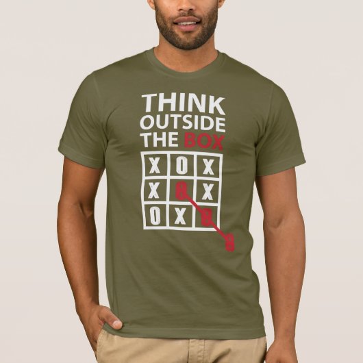 考え箱の外 Tシャツ (正面)