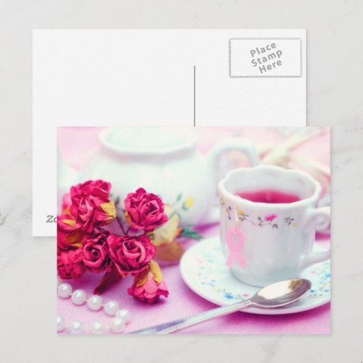 考え紅茶 ポストカード (正面/裏面)