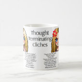 考え終了 コーヒーマグカップ (中央)