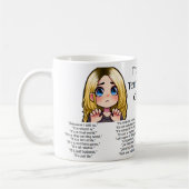 考え終了 コーヒーマグカップ (左)