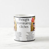 考え終了 コーヒーマグカップ (中央)