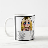 考え終了 コーヒーマグカップ (左)