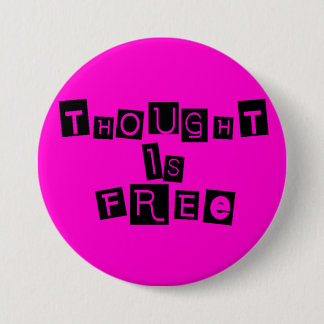 考え自由 缶バッジ