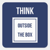 考え船外 スクエアシール (正面)