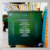 考え話前には ポスター (正面)