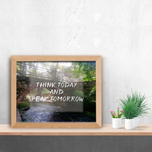 考え話日日 ポスター