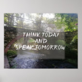 考え話日日 ポスター (正面)