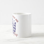 考え過ぎたアライグマ コーヒーマグカップ (中央)