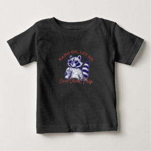 考え過ぎたアライグマ ベビーTシャツ