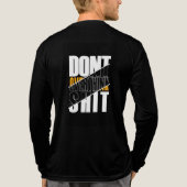 考え過ぎてはいけない トライブレンドTシャツ (背面)