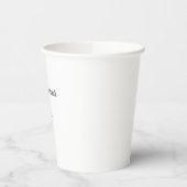 考え過ぎてはいけない 紙コップ (左)