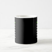 考え違うサイクリング コーヒーマグカップ (中央)