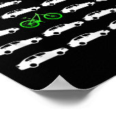 考え違うサイクリング ポスター (角)