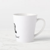 考え違うスローガン カフェラテマグ (右)