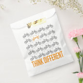 考え違う自転車サイクリスト フェイバーバッグ (封をした状態)