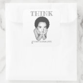 「考え違法ではない」 スクエアシール (バッグ)