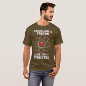 考え陽子とstay前向き physics tシャツ (正面フル)