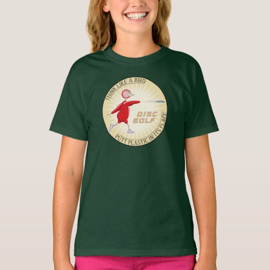 考え鳥のように Tシャツ (正面)