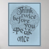 考え2回 ポスター (正面)