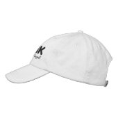 考え – まだ合法 刺繍入りキャップ (左)