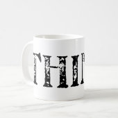 考え. コーヒーマグカップ (正面左)