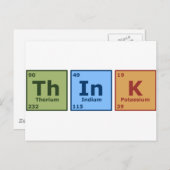 考え ポストカード (正面/裏面)