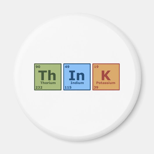 考え マグネット (正面)