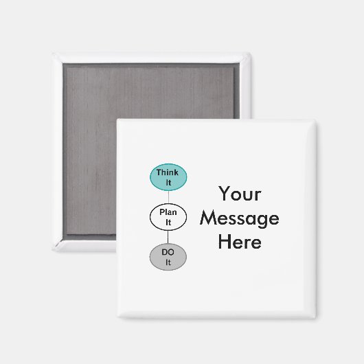 考え マグネット (正面/裏面)