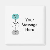 考え マグネット (正面)