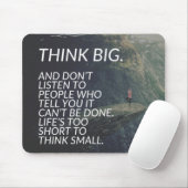考えBIG – 言葉感動的 マウスパッド (マウス)