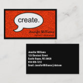 考えCloud Create Artist名刺 名刺 (正面/裏面)