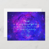 考えGood Vibes Exemiementsカード ポストカード (正面/裏面)