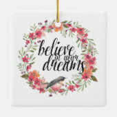 考えHappy Thougins セラミックオーナメント (裏面)