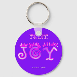 考えJoy (7a)キーチェーン キーホルダー