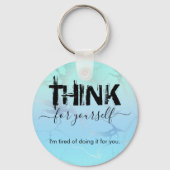 考えKeychain キーホルダー (正面)