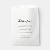 考えOf Meお祝い・オブ・ライフ・キャンドル フェイバーバッグ (正面)