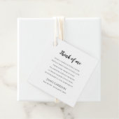 考えOf Meお祝いPhoto Candle フェイバータグ (インサイチュ)