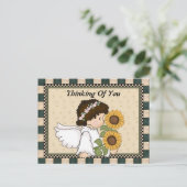 考えOf You Angelはがき ポストカード (スタンド正面)