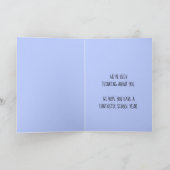 考えof You Sunflower at Sunset Photo カスタム カード (内部)