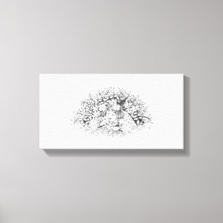 考えOf You - Vintage Image キャンバスプリント