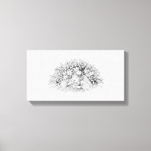 考えOf You - Vintage Image キャンバスプリント (正面)