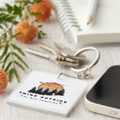 考えOutside No Box キーホルダー (正面右)