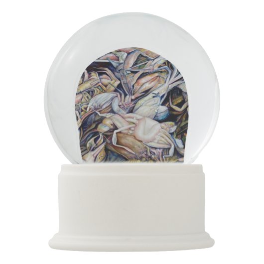 考えOutside the  Box スノーグローブ (正面)