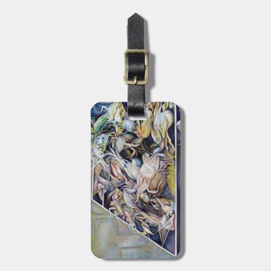 考えOutside the  Box ラゲッジタグ (正面縦)