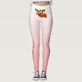 考えRed Hummingbirdをグローバルに行動させる レギンス (正面)