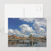 考えs of You Prescott Landscape Photo Arizona ポストカード (正面/裏面)