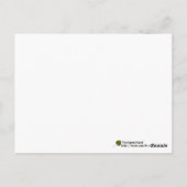 考えs of You Sunflowers写真テンプレート ポストカード (裏面)